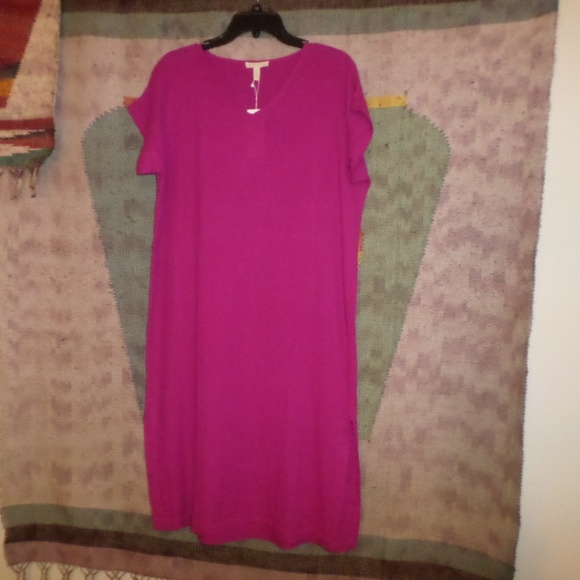 Nwt Organic Cotton Gauze Fuchsia 